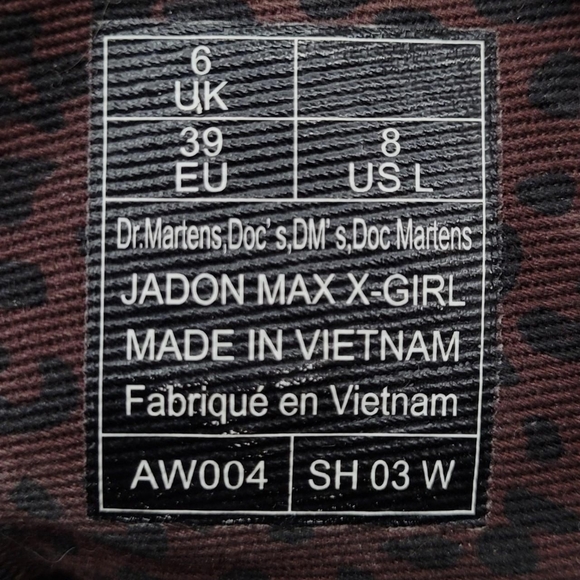 Dr. Martens x X-Girl Jadon Max platform boots - Picture 7 of 7